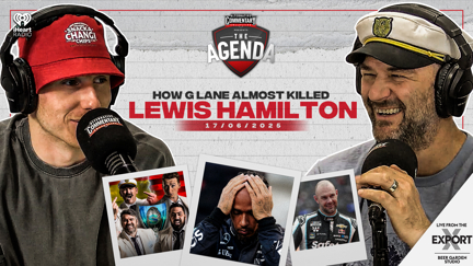🎥 WATCH: "How G Lane Almost Killed Lewis Hamilton" - The Agenda Podcast (Full Video Episode)