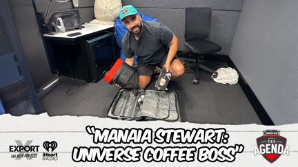🎙 LISTEN: "Manaia Stewart: Universe Coffee Boss - Featuring Tim Naki"