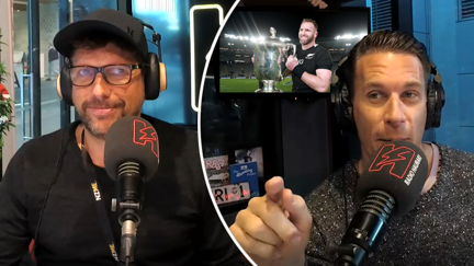 Jerry confronts Matt about the text he sent to Kieran Read