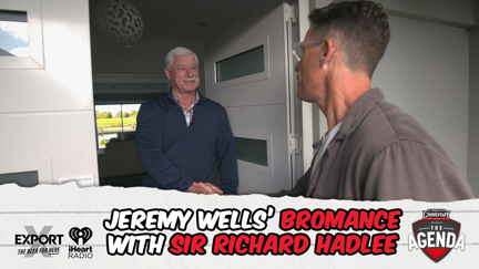 🎥 WATCH: Jeremy Wells incredible bromance with Sir Richard Hadlee