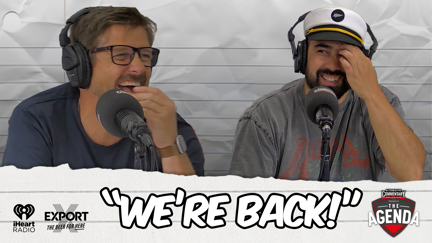 🎥 "We're Back!" - The Agenda Podcast (Full Video Episode)