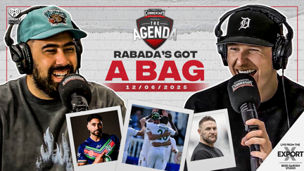 🎙️ LISTEN: "Rabada's Got A Bag"