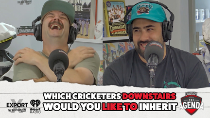 🎥 WATCH: Which cricketers downstairs would you like to inherit?