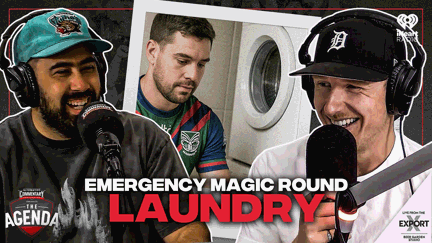 🎥 WATCH: Warriors fan calls in from the Laundromat at Magic Round