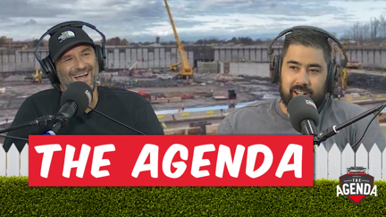 🎥 Buffalo Bills fans are jumping into a construction zone pit