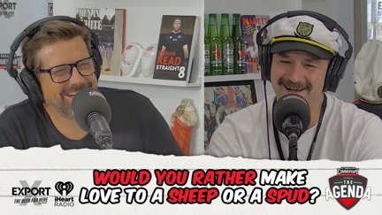 🎥 WATCH: Would you rather make love to a sheep or a spud?