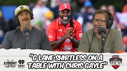 🎙 "G Lane Shirtless On A Table With Chris Gayle"