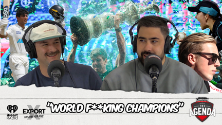 🎙 "World F**king Champions"